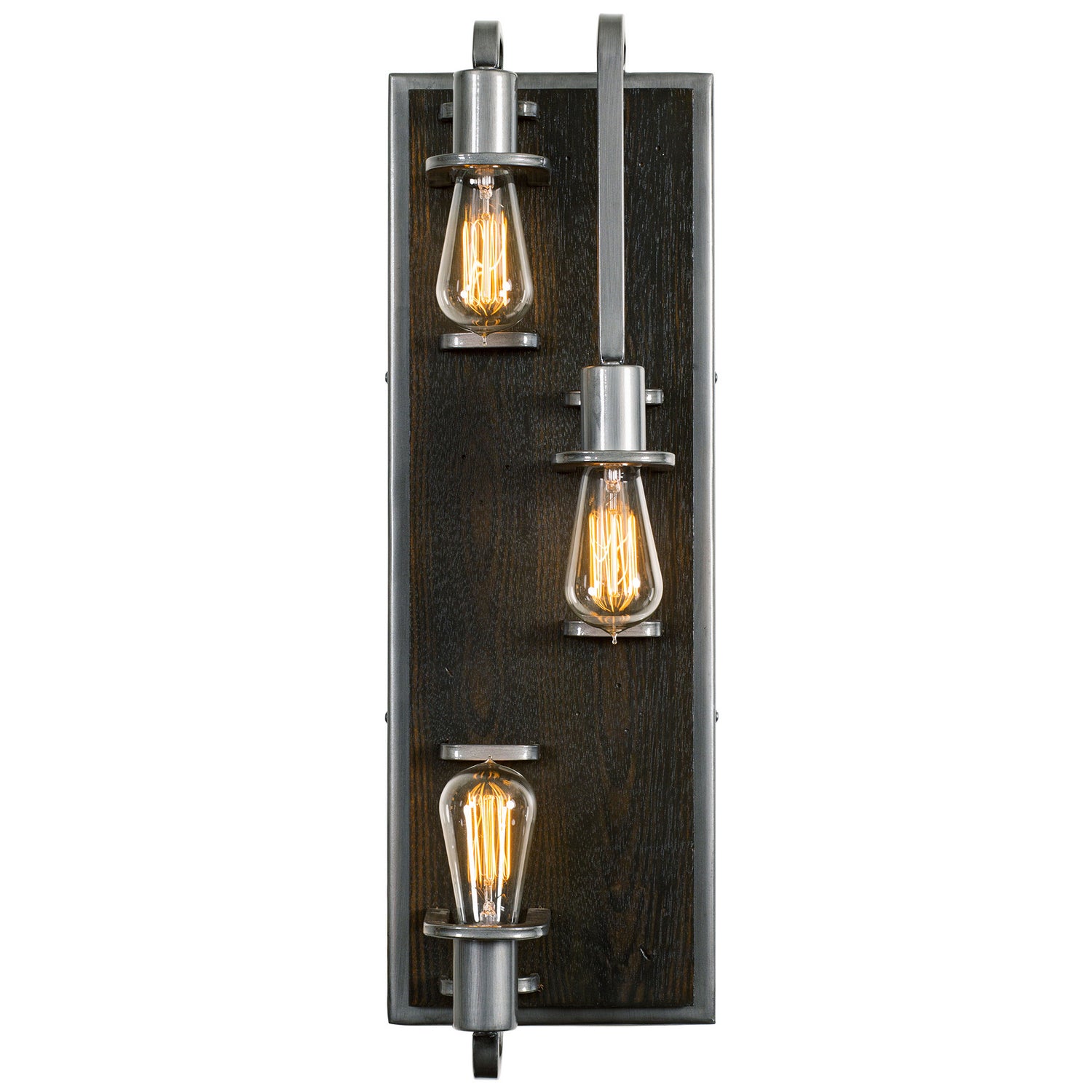 Varaluz - 268W03SL - Three Light Wall Sconce - Lofty - Steel