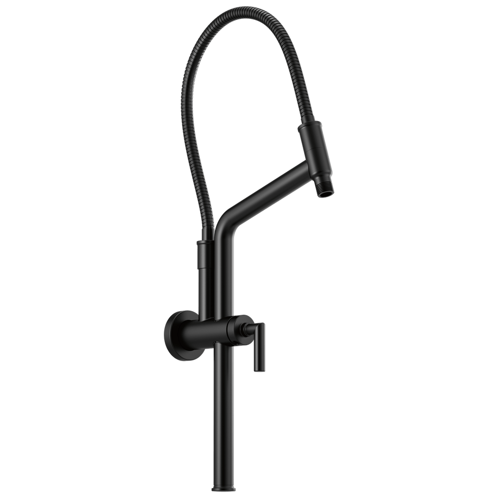 Brizo Brizo Universal Showering: 10 7/16" Linear Round Slide Bar Shower Arm And Flange - Maison&Co.