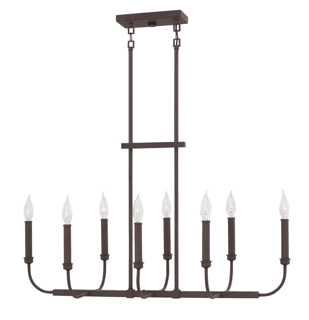 Hinkley - 3074KZ - LED Linear Chandelier - Alister - Buckeye Bronze