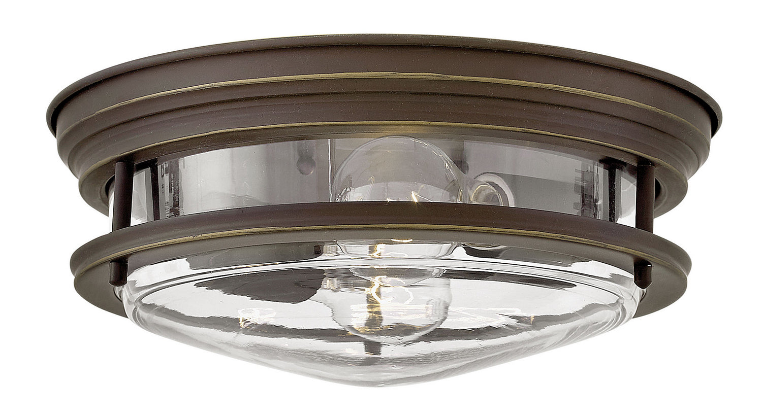 Hinkley - 3302OZ-CL - LED Flush Mount - Hadley - Oil Rubbed Bronze