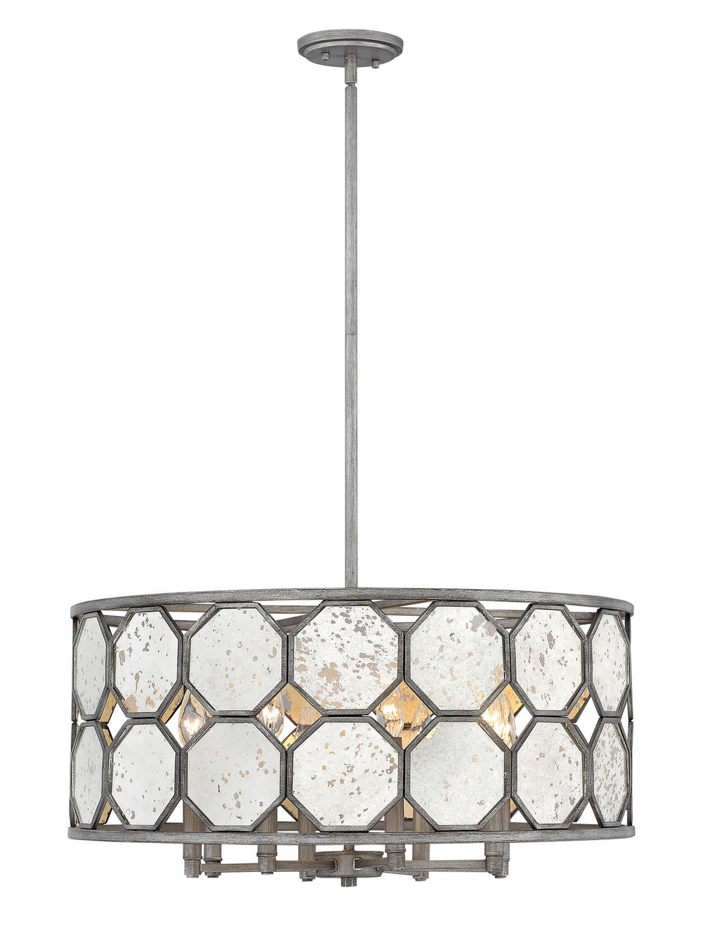 Hinkley - 3566BV - LED Chandelier - Lara - Brushed Silver