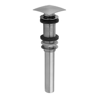 Finger Touch Square Lavatory Drain in Multiple Finishes - Maison&Co.