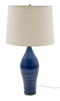 House of Troy - GS170-BG - One Light Table Lamp - Scatchard - Blue Gloss