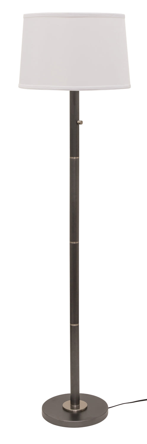 House of Troy - RU703-GT - Three Light Floor Lamp - Rupert - Granite With Satin Nickel Accents