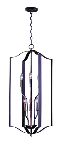 Maxim - 10038OI - Six Light Chandelier - Provident - Oil Rubbed Bronze