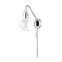 Mitzi - HL111101G-PN - One Light Wall Sconce - Riley - Polished Nickel