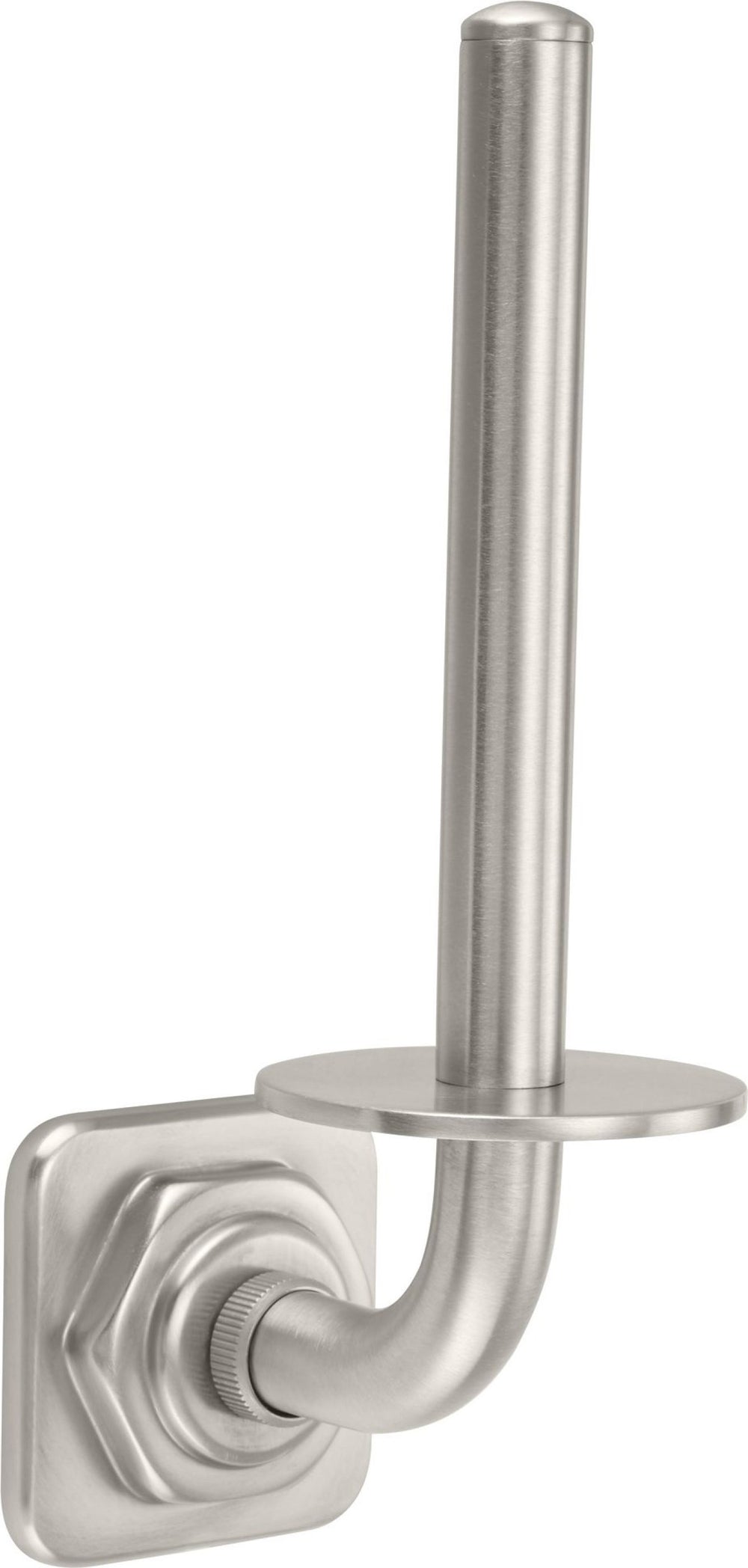 California Faucets - 85-VTP-SN - Vertical Spare Toilet Paper Holder - Satin Nickel  - Steampunk Bay