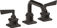 California Faucets - 8502-ORB - 8" Widespread Lavatory Faucet - Oil Rubbed Bronze - Steampunk Bay