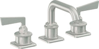 California Faucets - 8502-SC - 8" Widespread Lavatory Faucet - Satin Chrome (PVD) - Steampunk Bay