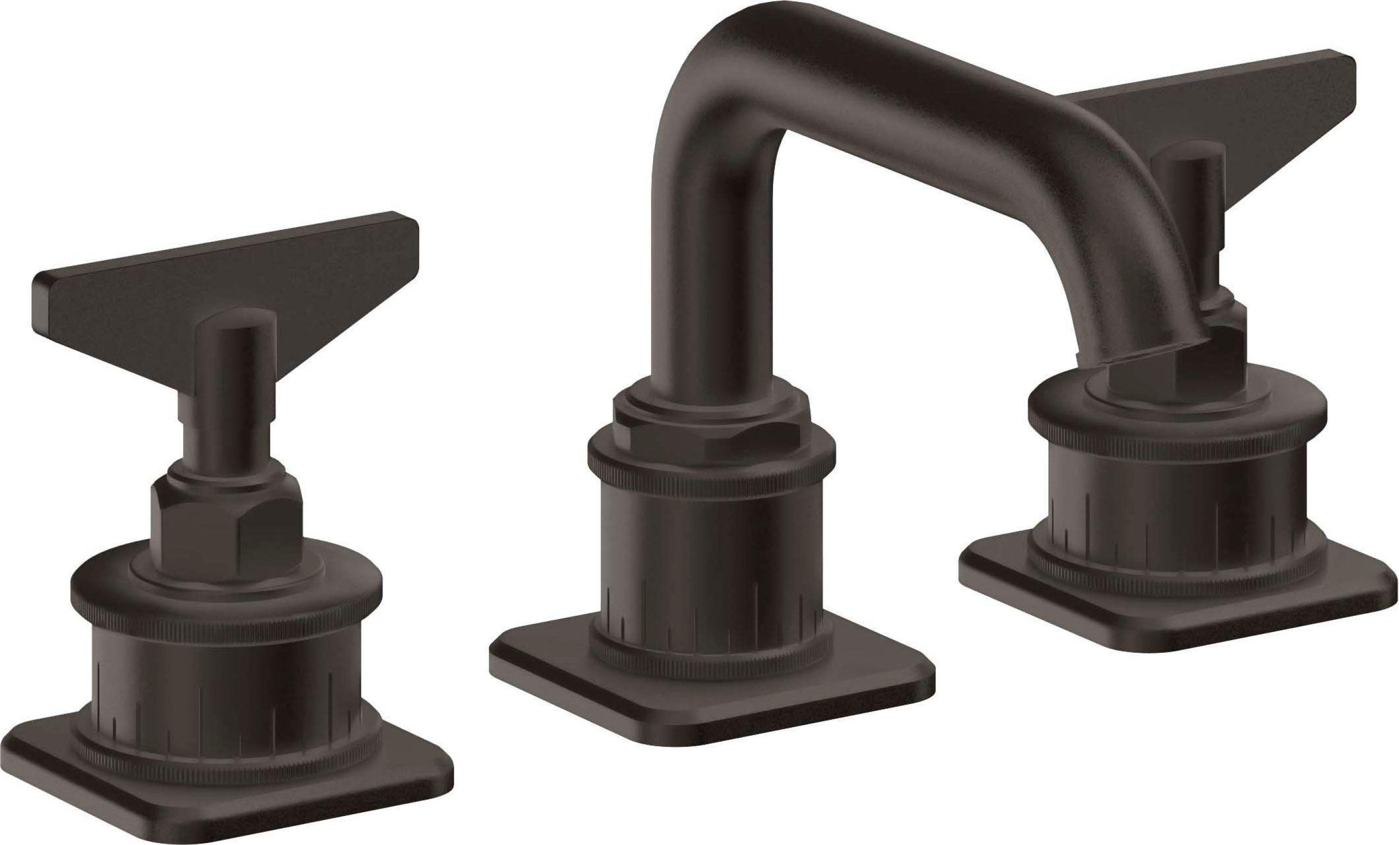 California Faucets - 8502B-ORB - 8" Widespread Lavatory Faucet - Oil Rubbed Bronze - Steampunk Bay