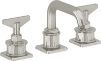 California Faucets - 8502B-PN - 8" Widespread Lavatory Faucet - Polished Nickel (PVD) - Steampunk Bay