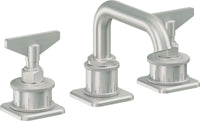 California Faucets - 8502B-SC - 8" Widespread Lavatory Faucet - Satin Chrome (PVD) - Steampunk Bay