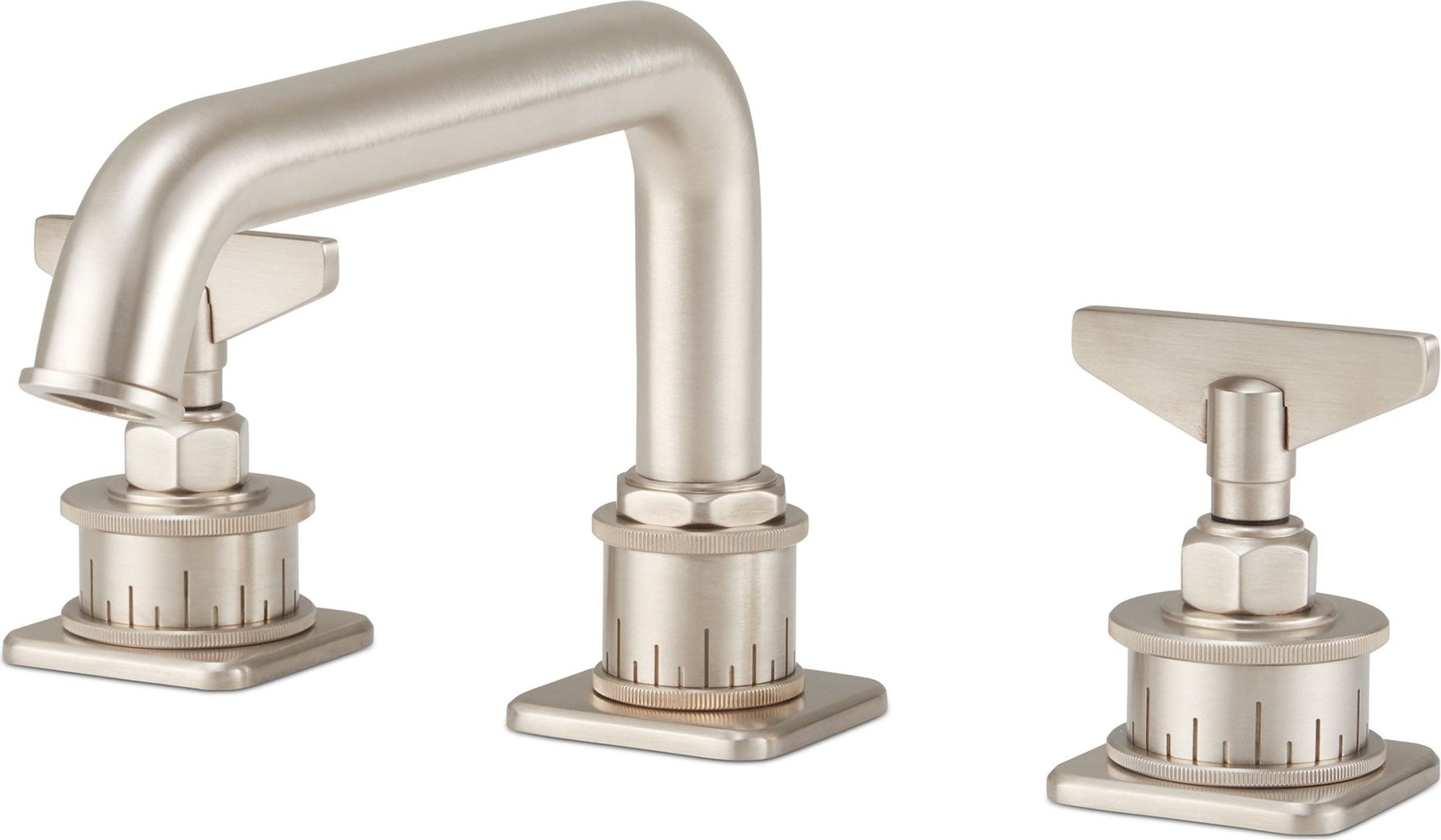 California Faucets - 8508B-SN - Complete Roman Tub Set - Satin Nickel  - Steampunk Bay