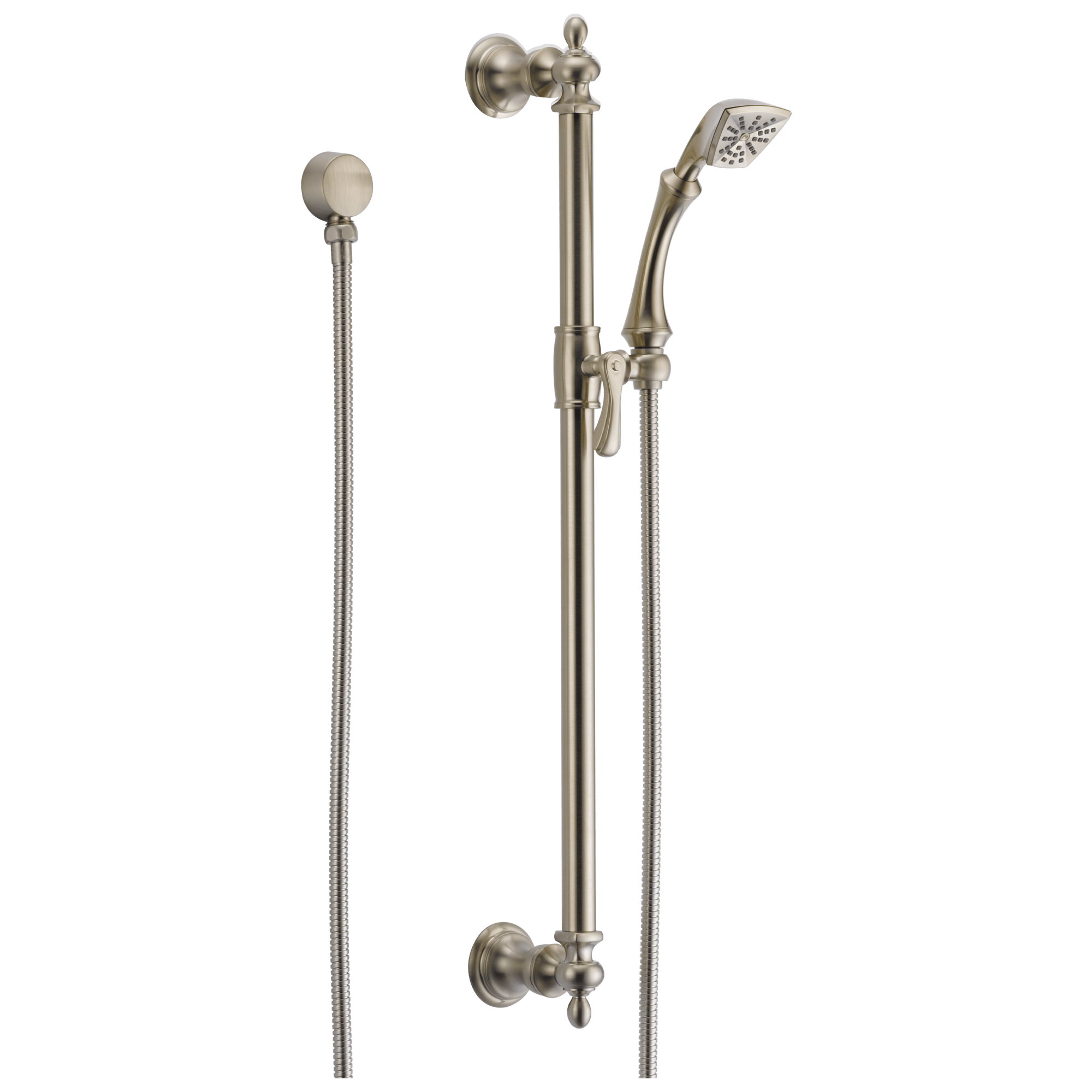 Brizo Charlotte®: Single-Function Slide Bar Hand Shower - Maison&Co.