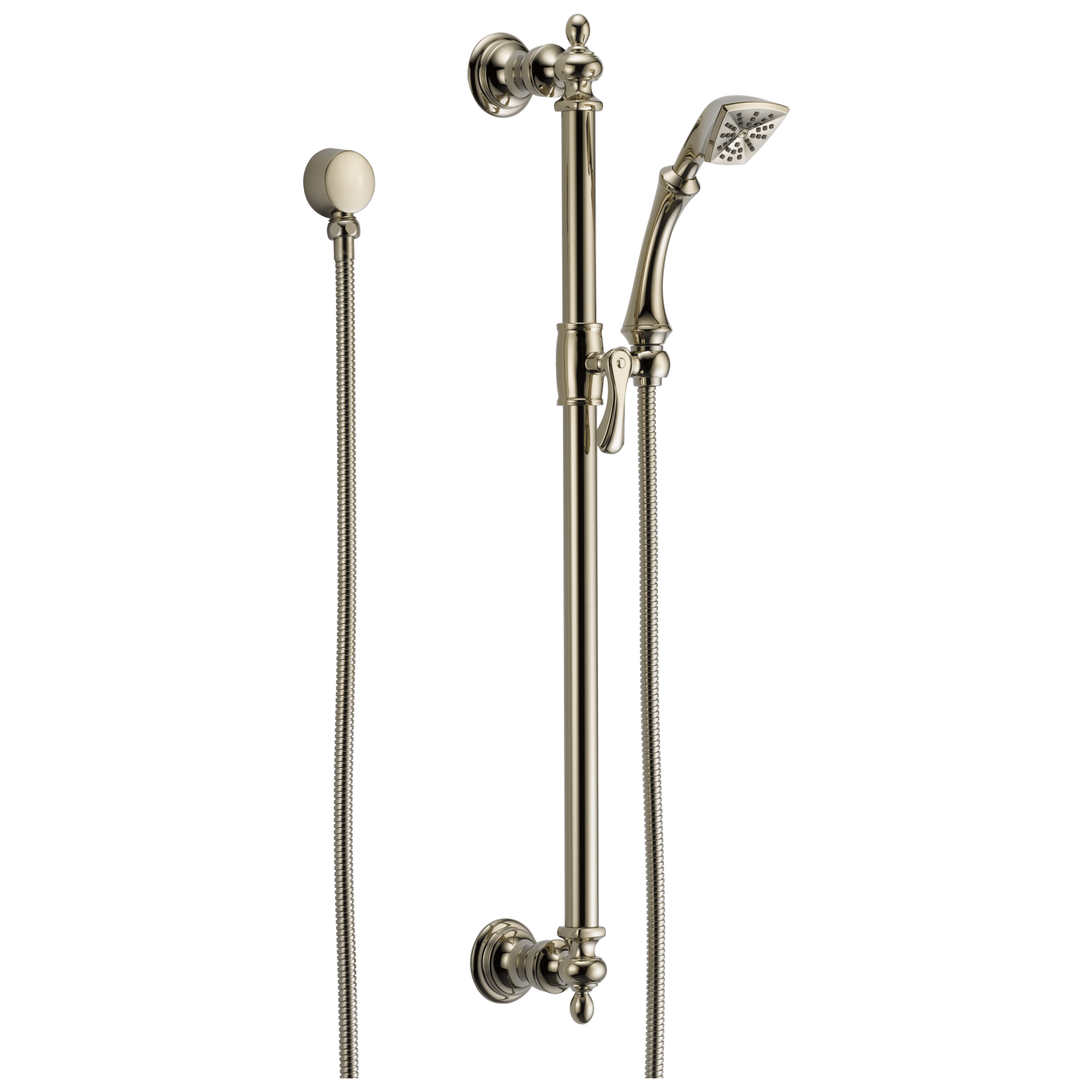 Brizo Charlotte®: Single-Function Slide Bar Hand Shower - Maison&Co.