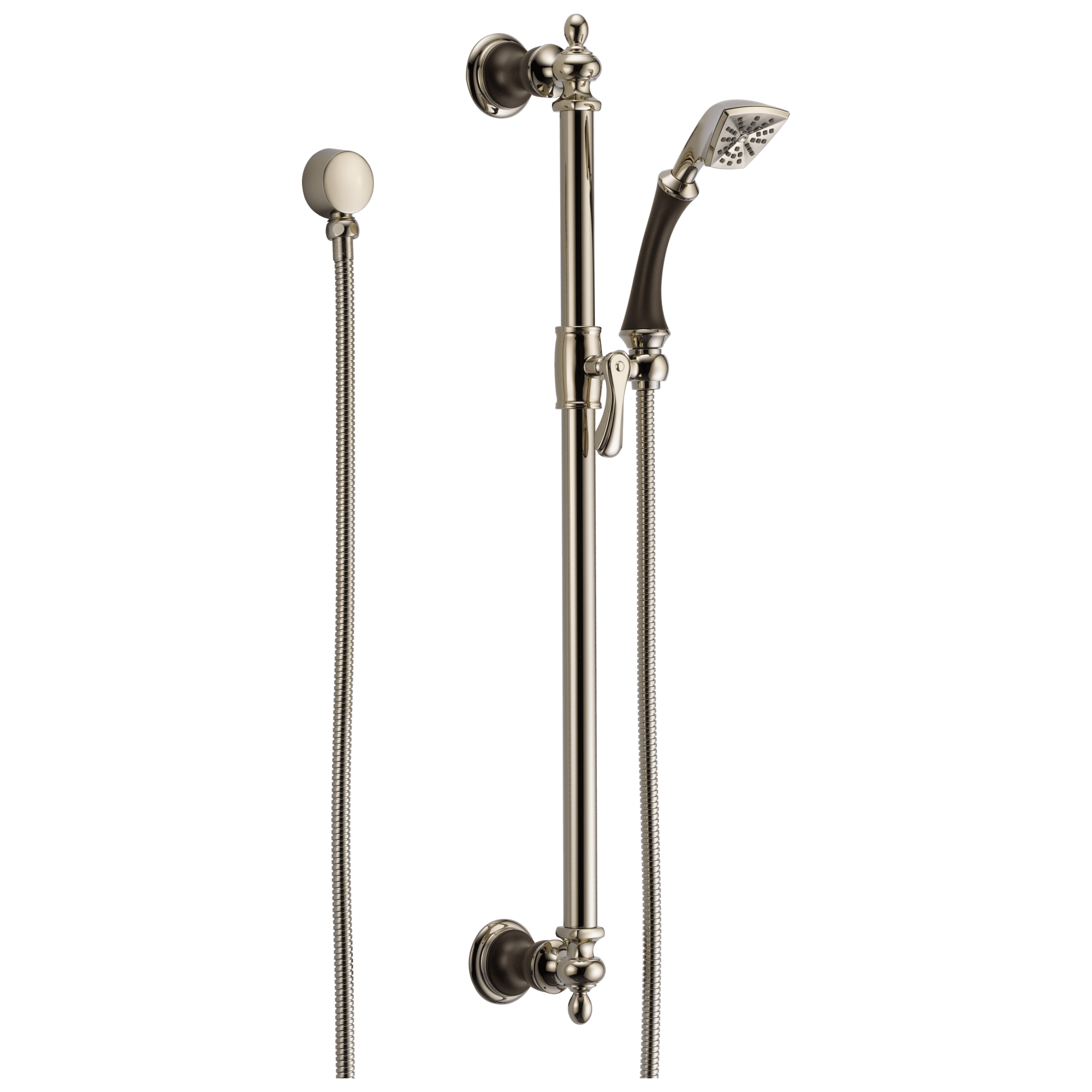 Brizo Charlotte®: Single-Function Slide Bar Hand Shower - Maison&Co.