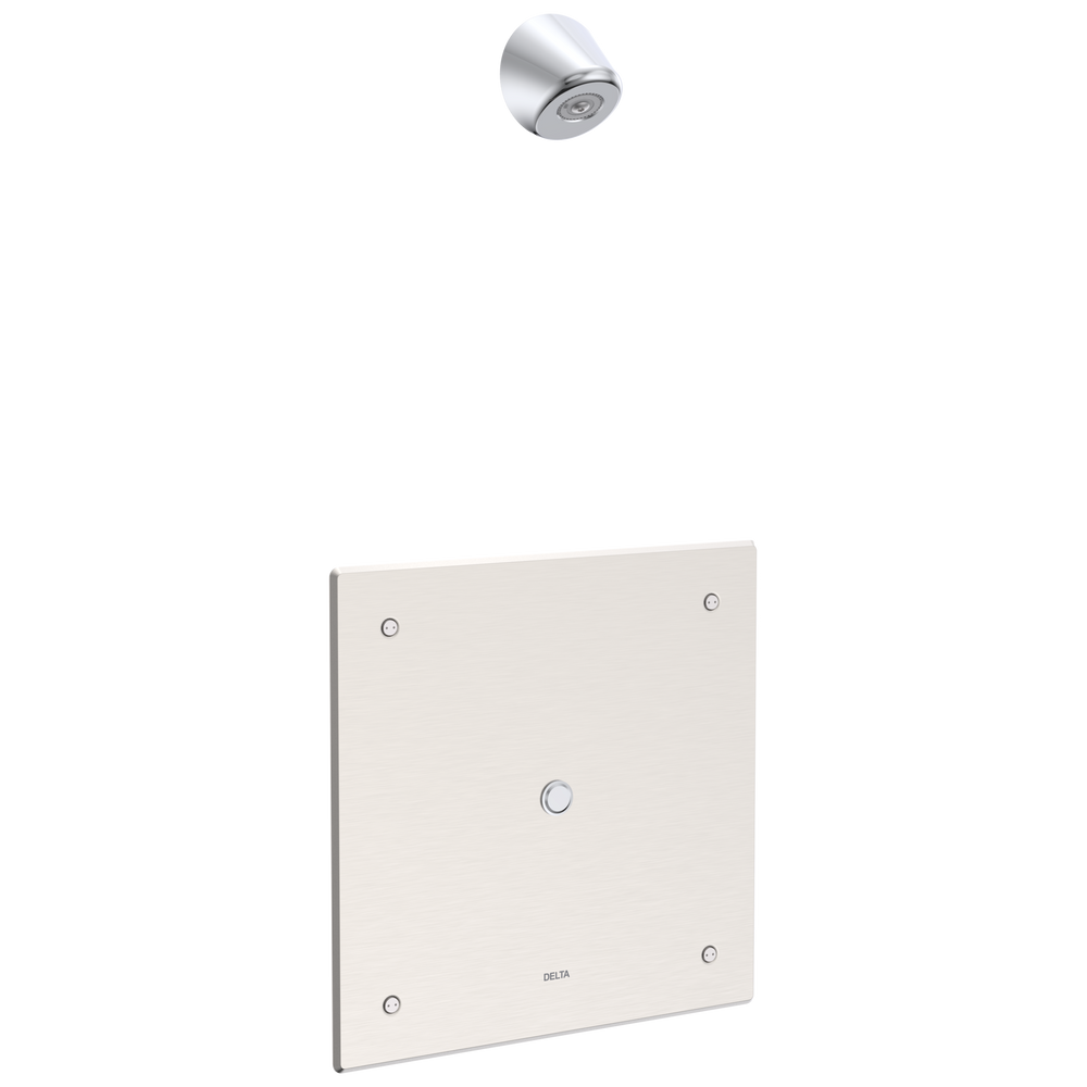 Commercial 860T: Electronic Shower Trim with Push Button Activator