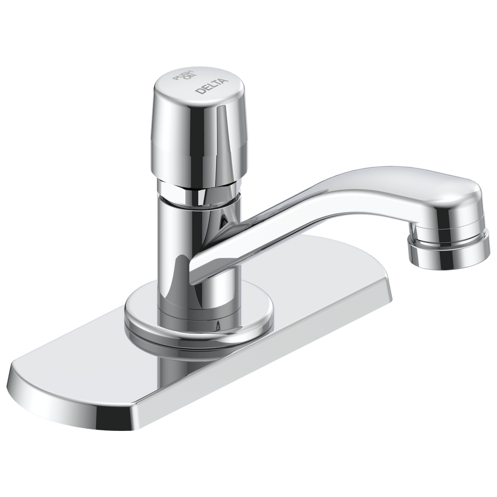 Commercial 86T: Single Handle Metering Slow-Close Bathroom Faucet