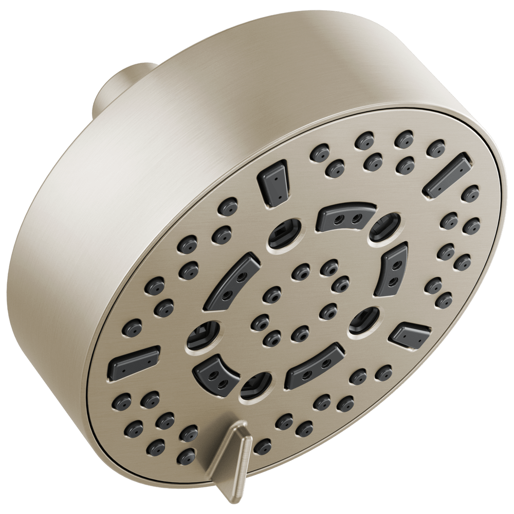 Brizo Brizo Universal Showering: 5” Linear Round H2Okinetic® Multi-Function Wall Mount Shower Head - 1.75 GPM - Maison&Co.