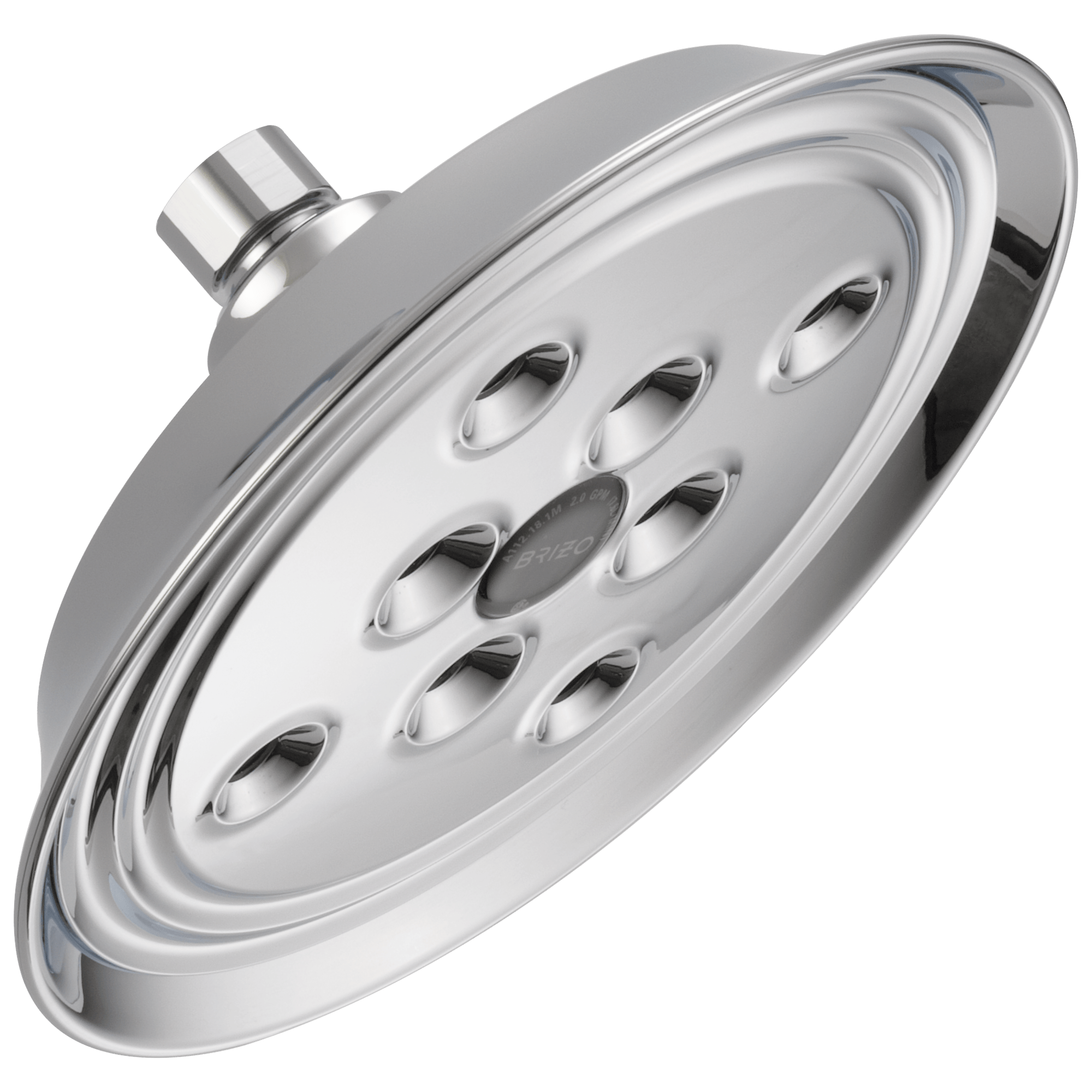 Brizo Brizo Universal Showering: 7" Classic Round H2Okinetic® Single Function Wall Mount Showerhead - Maison&Co.