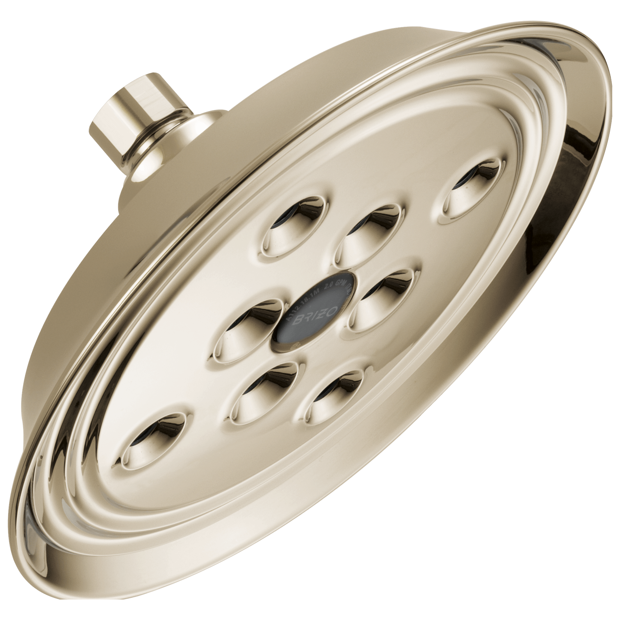 Brizo Brizo Universal Showering: 7" Classic Round H2Okinetic® Single Function Wall Mount Showerhead - Maison&Co.