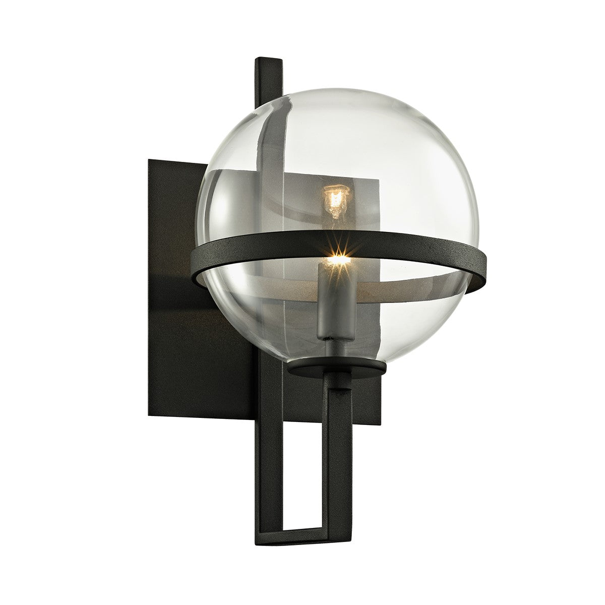 Troy Lighting - B6221-TBK - One Light Wall Sconce - Elliot - Textured Black