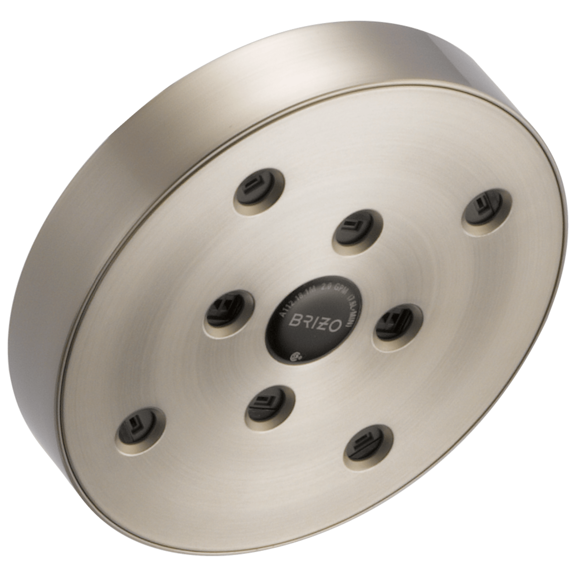 Brizo Brizo Universal Showering: 5" Linear Round H2Okinetic® Single Function Wall Mount Showerhead - Maison&Co.