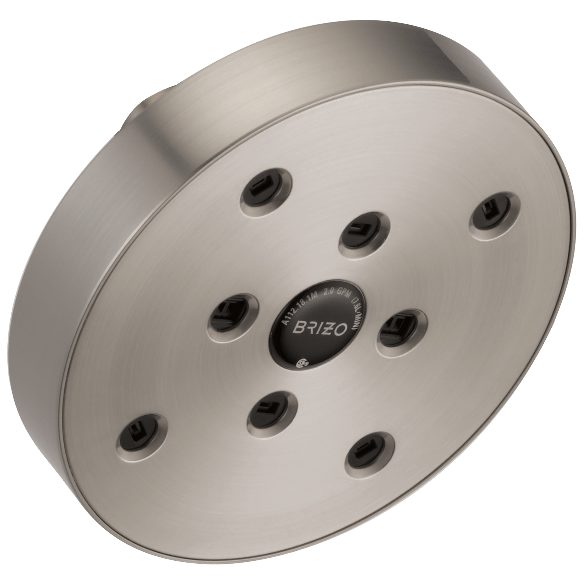 Brizo Brizo Universal Showering: 5" Linear Round H2Okinetic® Single Function Wall Mount Showerhead - Maison&Co.