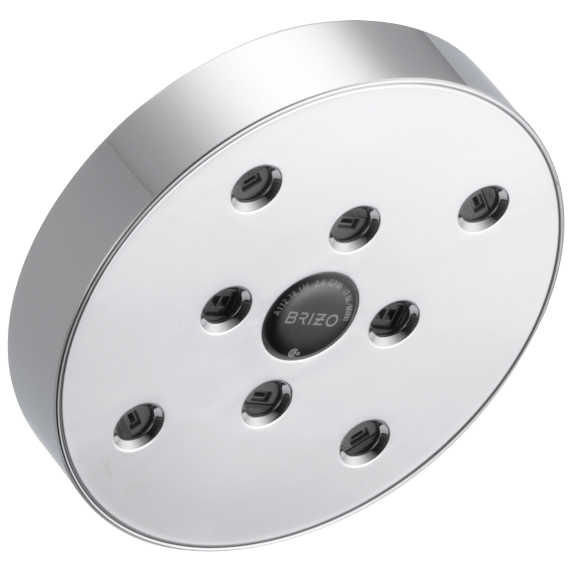 Brizo Brizo Universal Showering: 5" Linear Round H<sub>2</sub>Okinetic<sup>®</sup> Single Function Wall Mount Showerhead