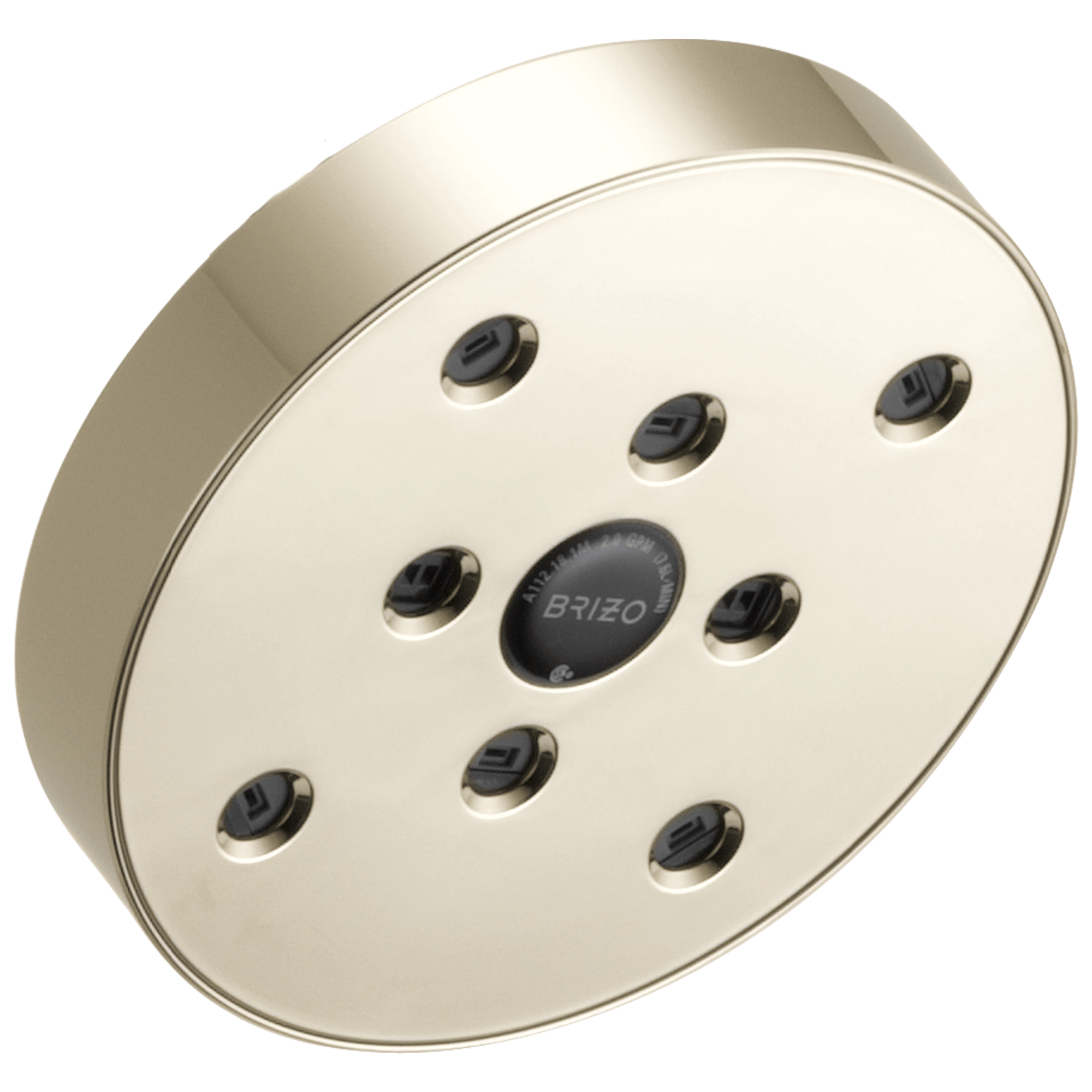 Brizo Brizo Universal Showering: 5" Linear Round H<sub>2</sub>Okinetic<sup>®</sup> Single Function Wall Mount Showerhead