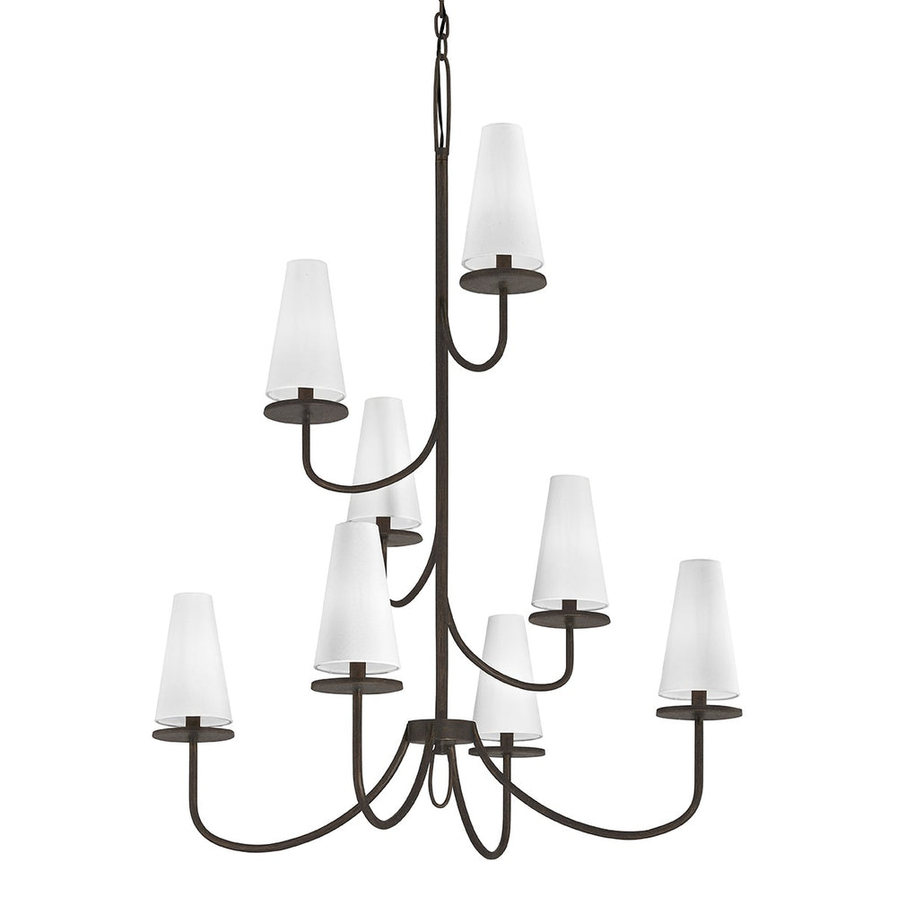 Troy Lighting - F6298-TBZ - Eight Light Chandelier - Marcel - Textured Bronze