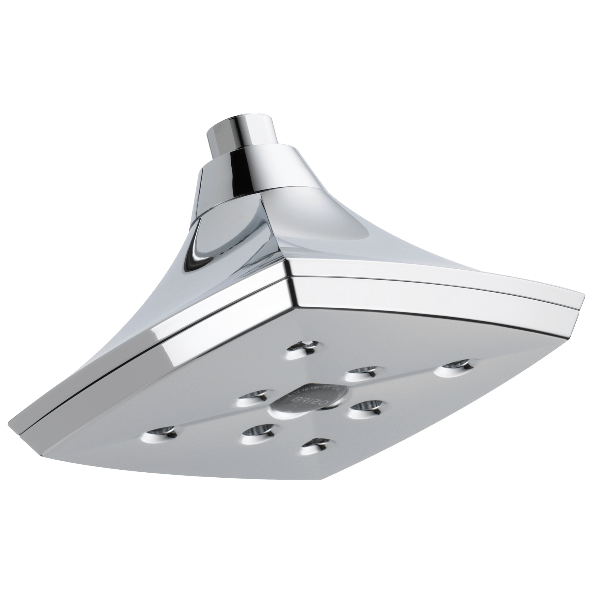 Brizo Charlotte®: RAINCAN SHOWERHEAD WITH H<sub>2</sub>OKINETIC® TECHNOLOGY