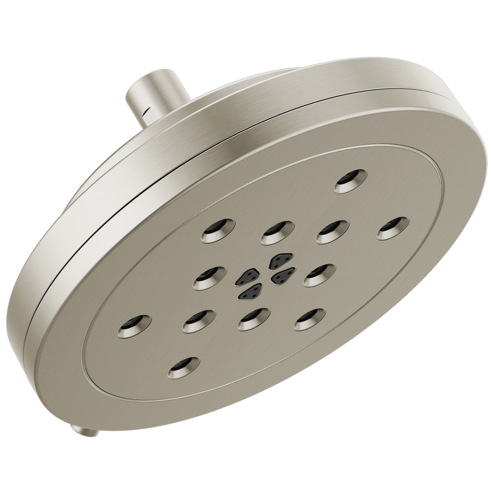 Brizo Other: 8” H2Okinetic® Round Multi-Function Wall Mount Showerhead - Maison&Co.