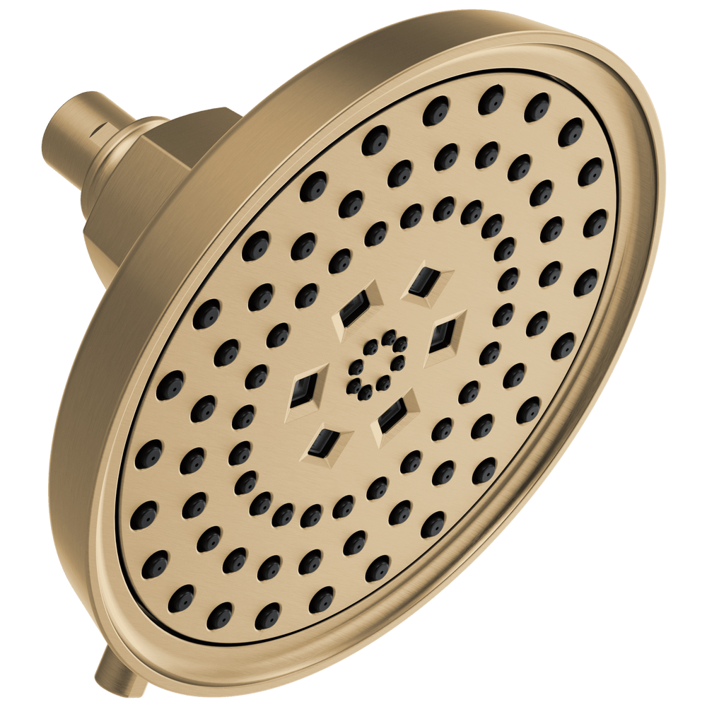 Brizo Invari®: 7 5/8” H2Okinetic® Round Multi-Function Shower Head - 2.5 GPM - Maison&Co.