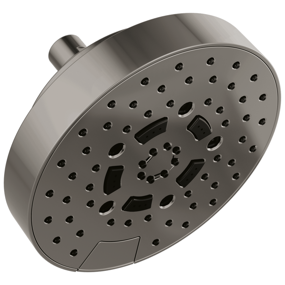 Brizo Allaria™: 7" Linear Round H2Okinetic® Multi-Function Wall Mount Shower Head - 1.75 GPM - Maison&Co.