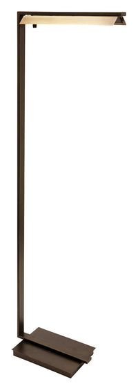 House of Troy - JLED500-CHB - LED Floor Lamp - Jay - Chestnut Bronze With Antique Brass