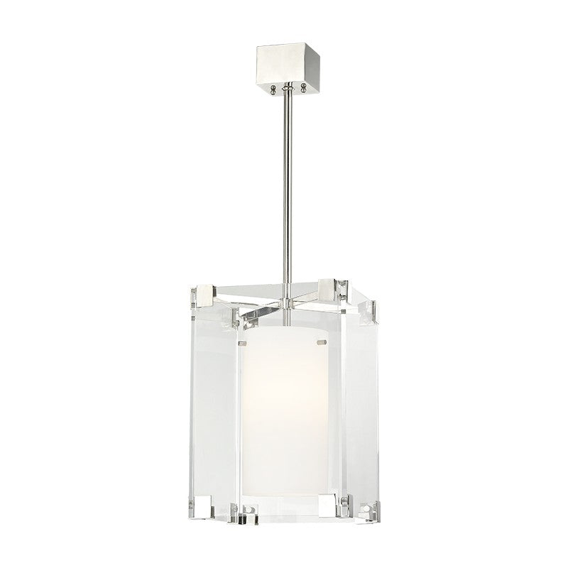 Hudson Valley - 4125-PN - One Light Pendant - Achilles - Polished Nickel