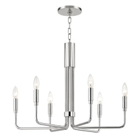 Mitzi - H261806-PN - Six Light Chandelier - Brigitte - Polished Nickel