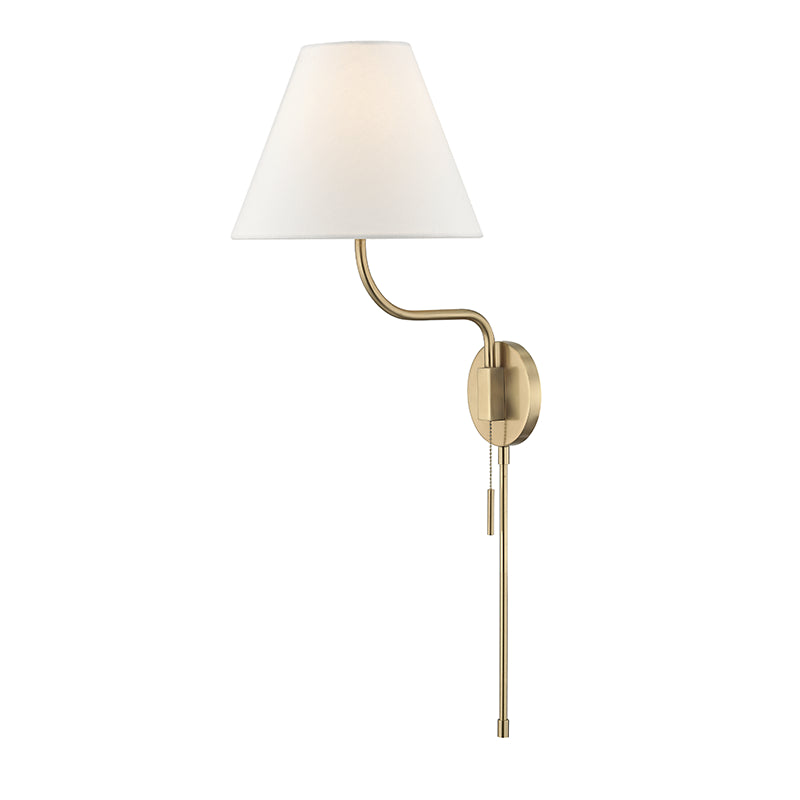 Mitzi - HL240101-AGB - One Light Wall Sconce - Patti - Aged Brass