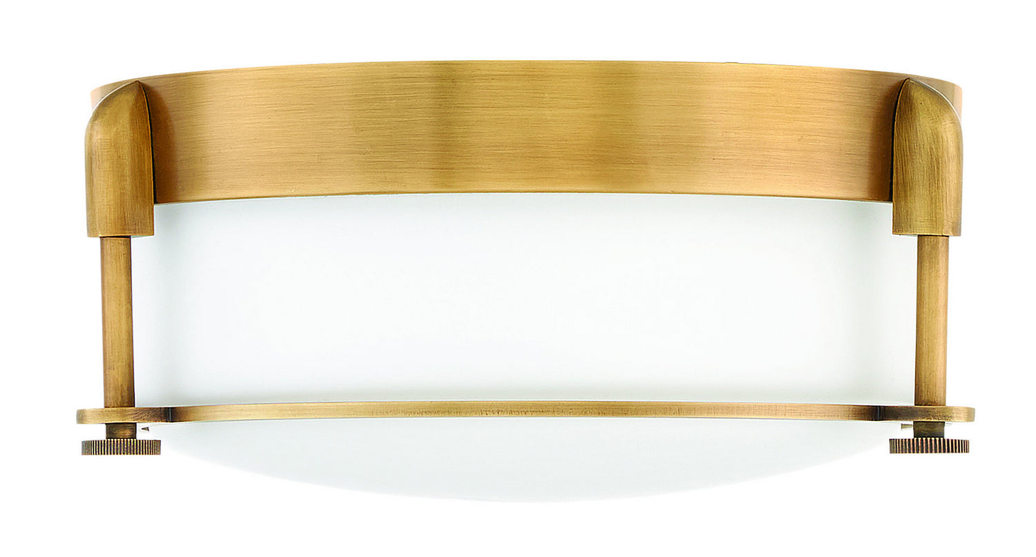 Hinkley - 3231HB - LED Flush Mount - Colbin - Heritage Brass