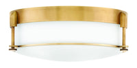 Hinkley - 3233HB - LED Flush Mount - Colbin - Heritage Brass