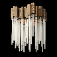 Varaluz - 309W01HG - One Light Wall Sconce - Matrix - Havana Gold