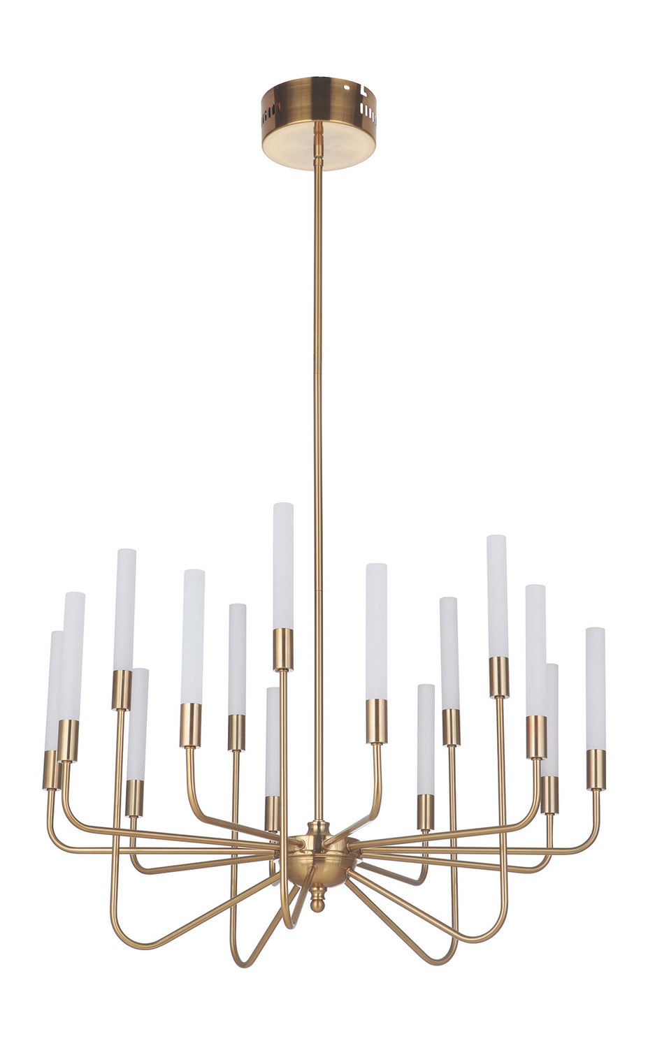 Craftmade - 49615-SB-LED - Valdi LED Chandelier in Satin Brass Finish - Valdi