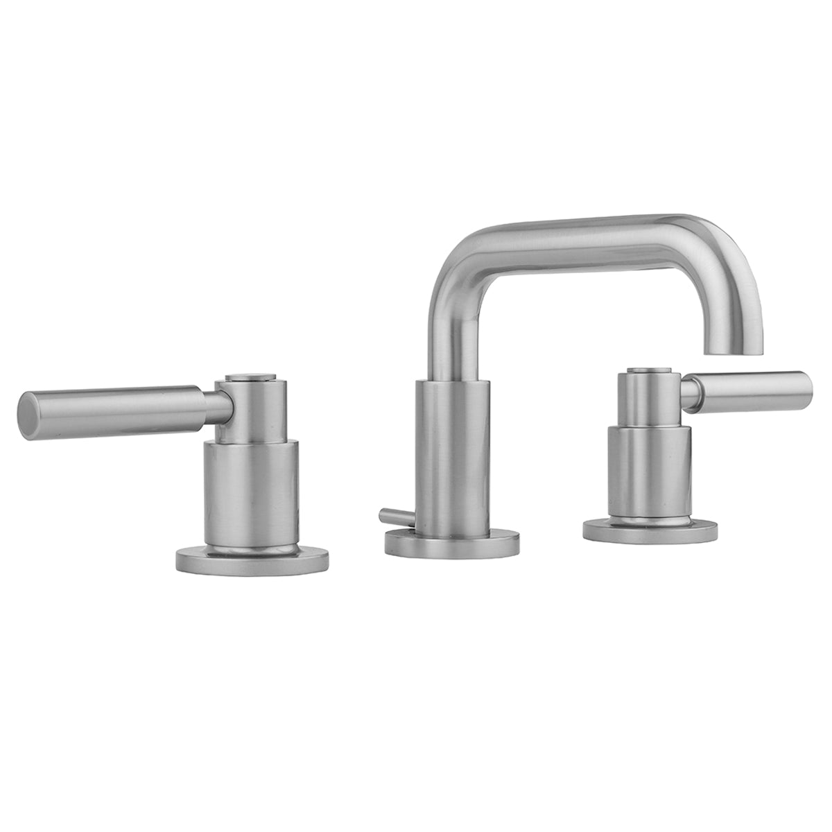 Downtown Contempo Faucet with Round Escutcheons & High Lever Handles- 0.5 GPM in Multiple Finishes