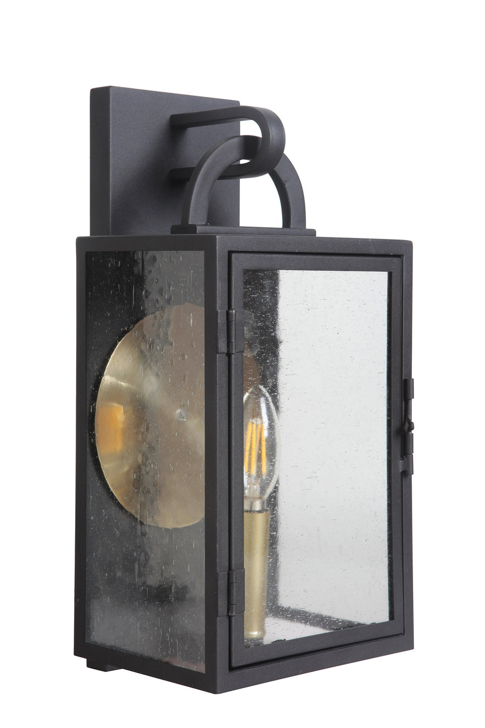 Craftmade - ZA1602-TB - Wolford One Light Outdoor Wall Mount in Textured Black Finish - Wolford