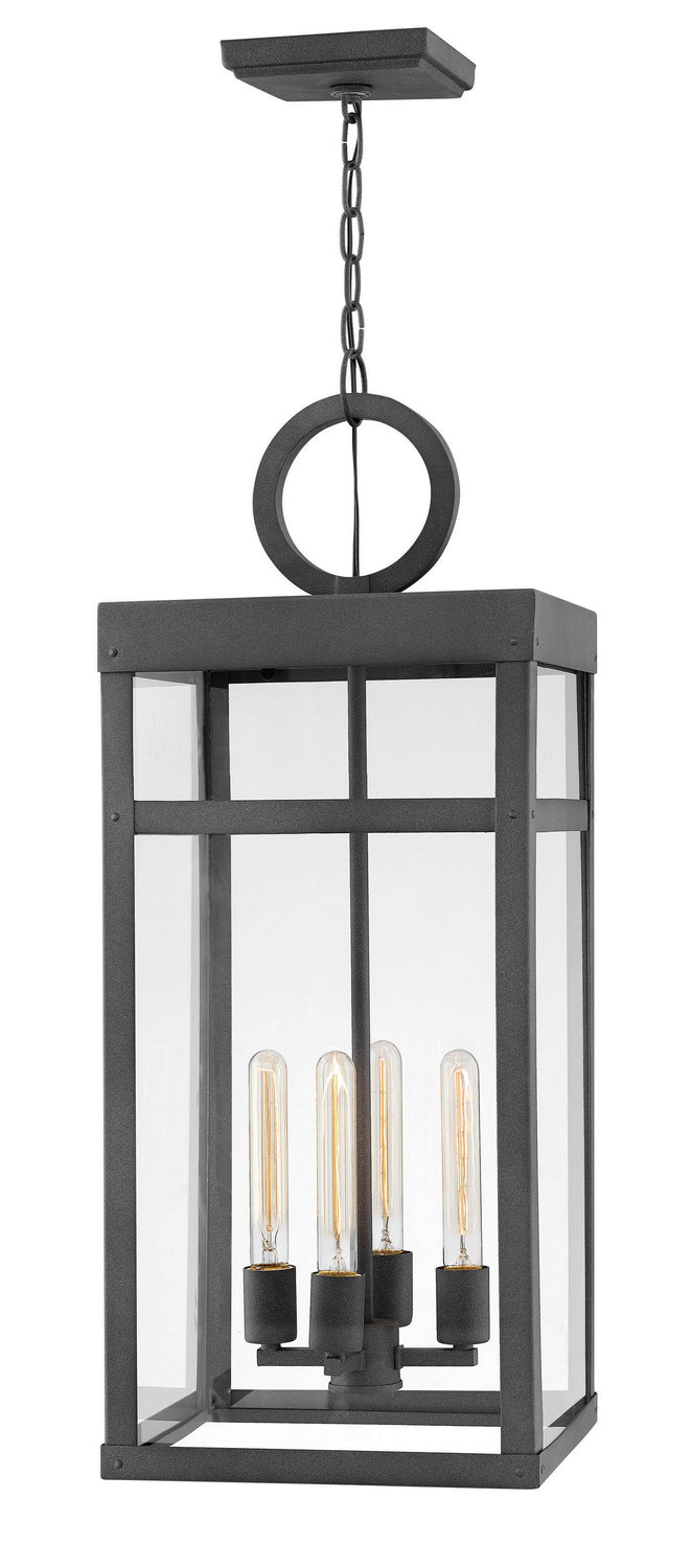 Hinkley - 2808DZ - LED Hanging Lantern - Porter - Aged Zinc