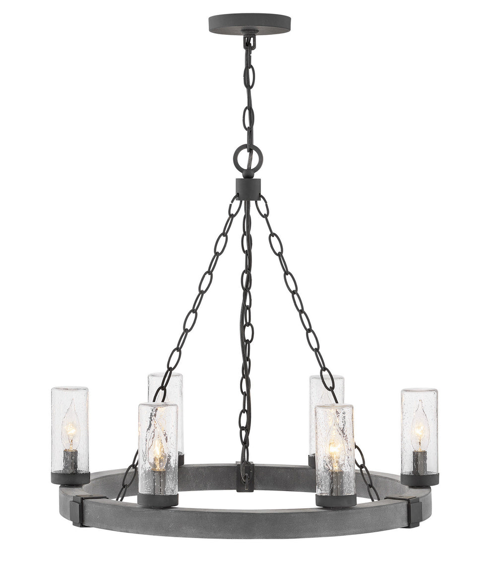 Hinkley - 29206DZ - LED Chandelier - Sawyer - Aged Zinc