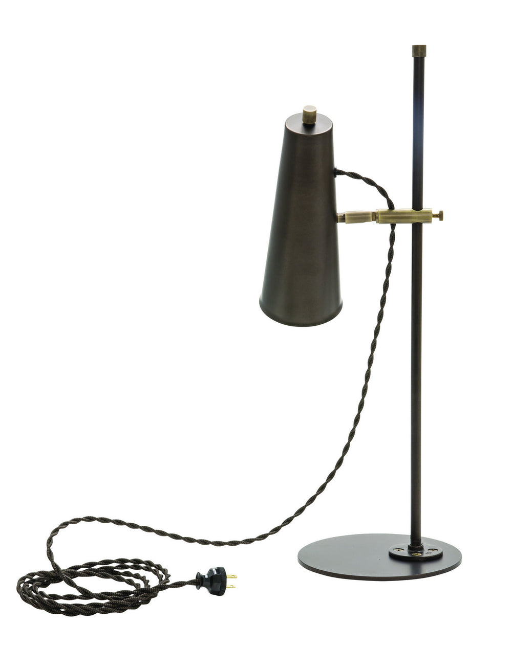 House of Troy - NOR350-CHBAB - LED Table Lamp - Norton - Chestnut Bronze With Antique Brass Accents