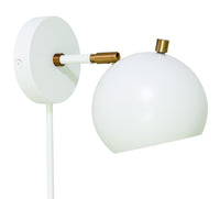 House of Troy - OR775-WTWB - LED Wall Sconce - Orwell - White With Weathered Brass Accents