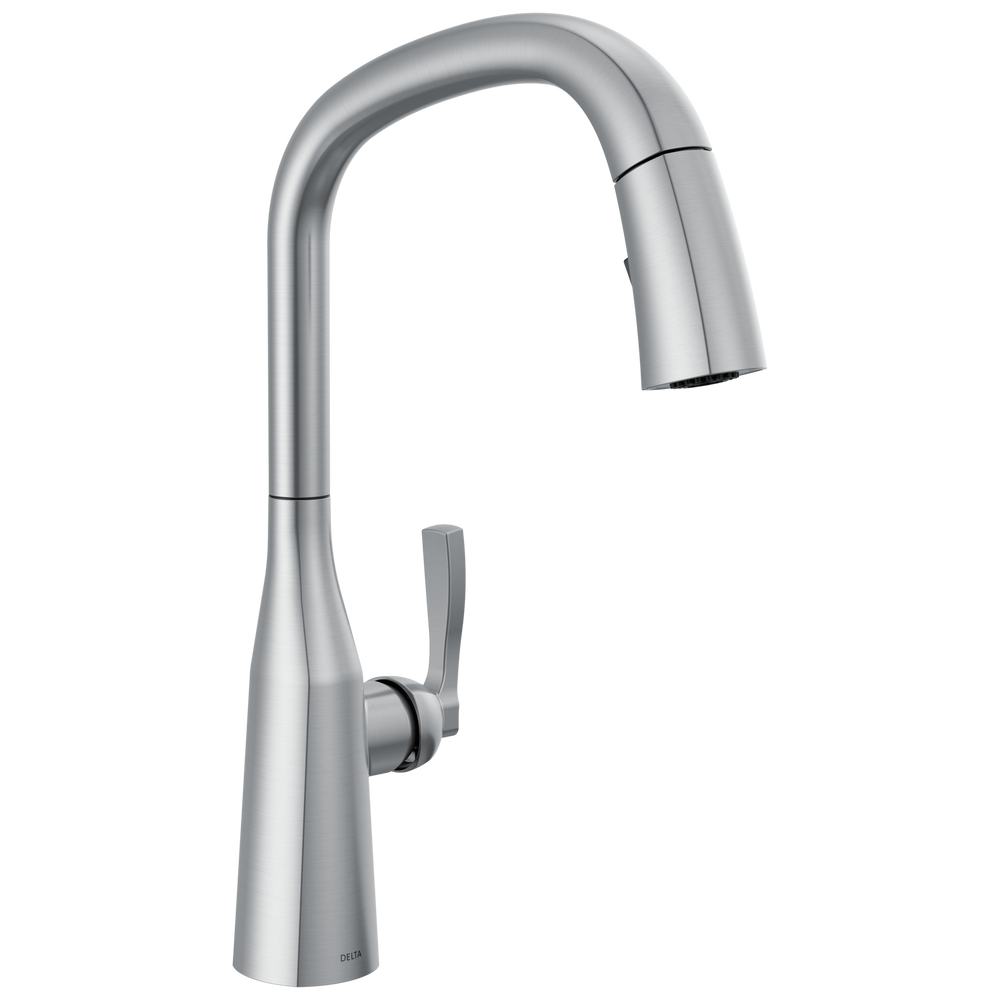 Delta Stryke®: Single Handle Pull Down Kitchen Faucet